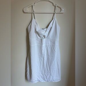 NWT | Abercrombie & Fitch Twist-Front Cutout Mini Dress | Size M